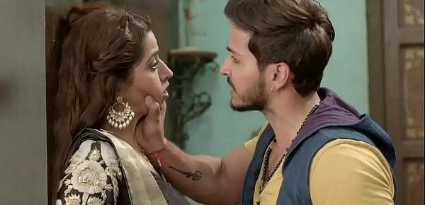  Riddhima Tiwari Hindi Serial actress Hottest Seducing Scene in Ghulaam Serial